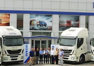 Iveco Kılıçlar'dan Atak Gümrükleme'ye 10 Adet Euro 6 Stralıs Çekici